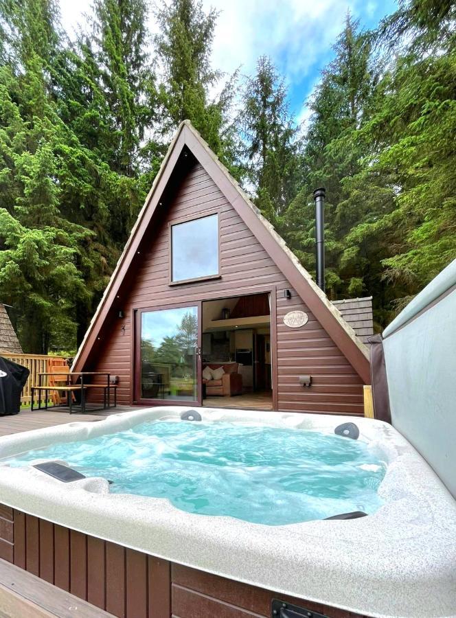 Bonnie Lodge-Lochside Location With Hot Tub Invergarry Εξωτερικό φωτογραφία